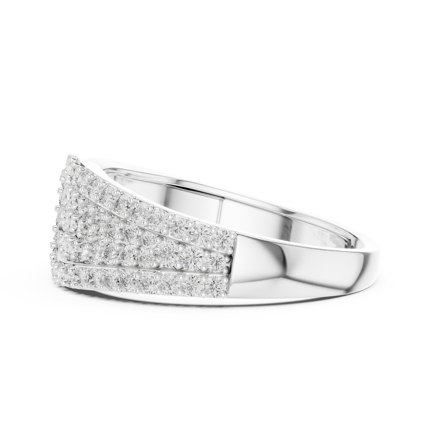 Glided Pave Band