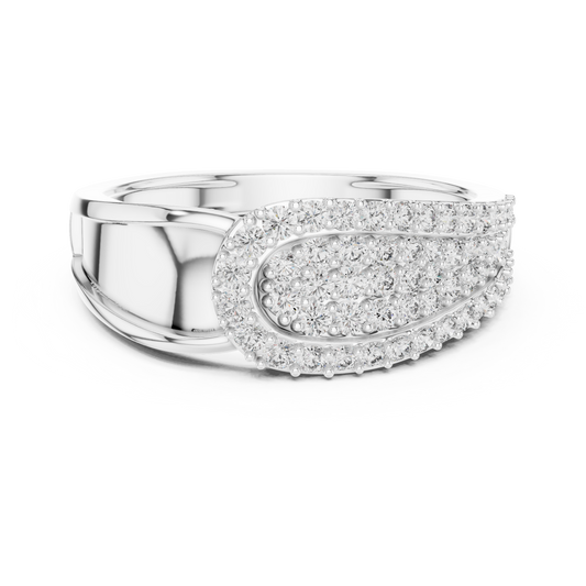 Glided Pave Band