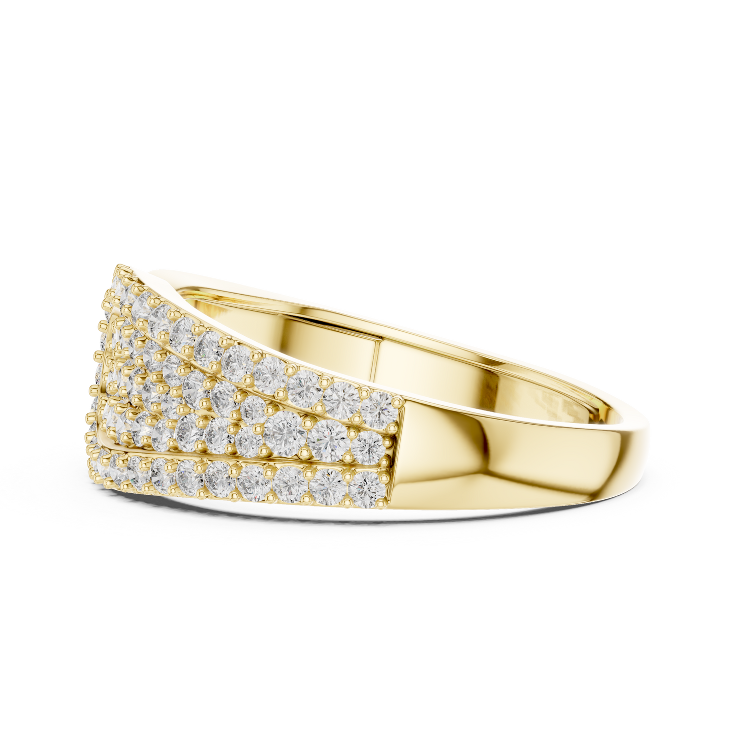 Glided Pave Band