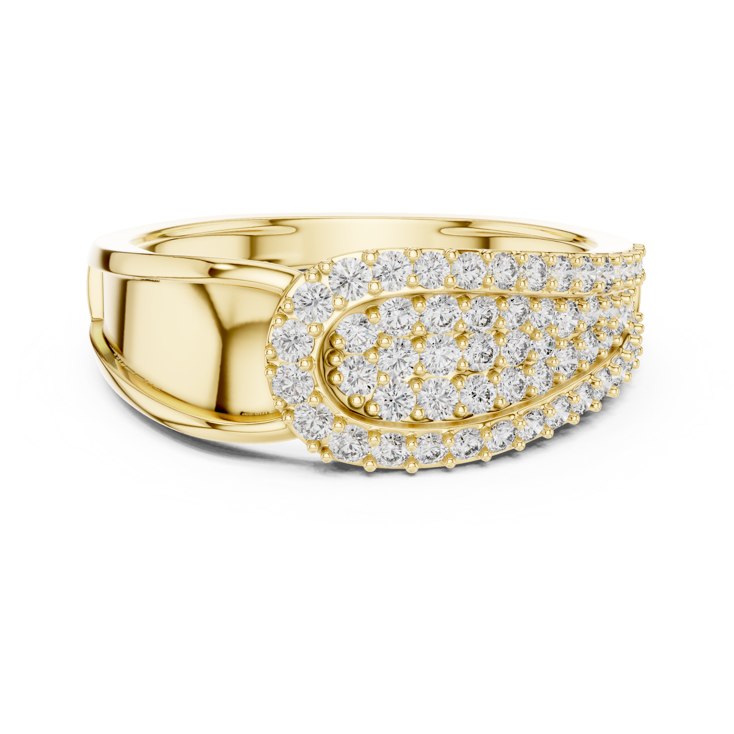Glided Pave Band